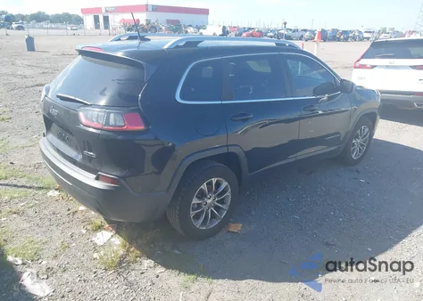 2019 Jeep Cherokee Latitude Plus Fwd from USA, damaged, VIN 1C4PJLLB7KD131545
